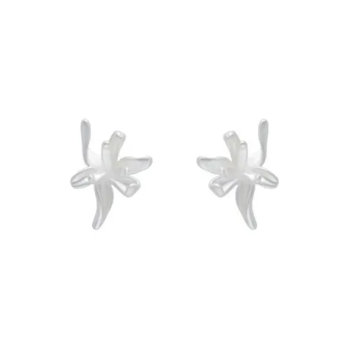 BLESSED BULLET S925 Серебряные Серьги-гвоздики Женские