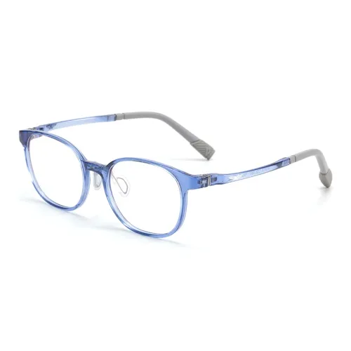 Police TR90 Нержавеющая Сталь Оправы для Очков Детские Синие
