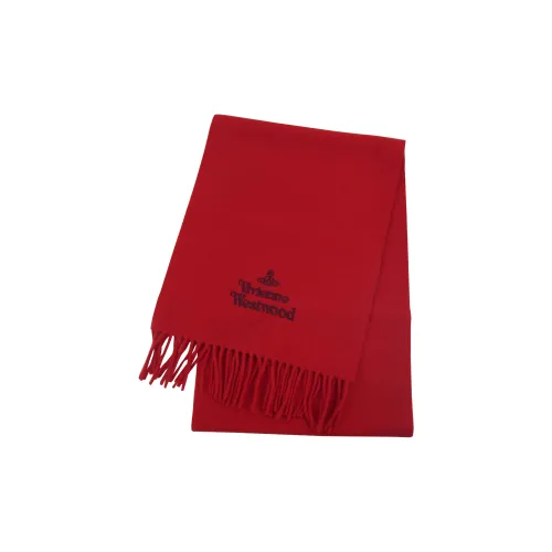 Vivienne Westwood Вышитая версия Шарфы Wool Knit Женские