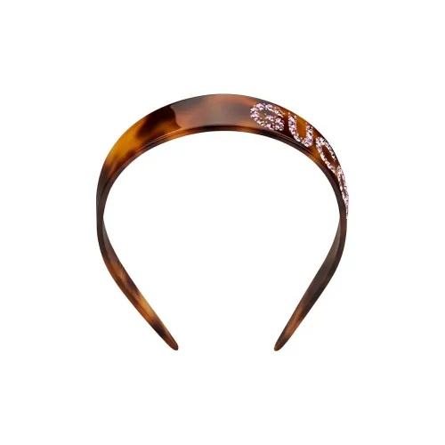 GUCCI Смола Ободки для волос Женские Коричневый