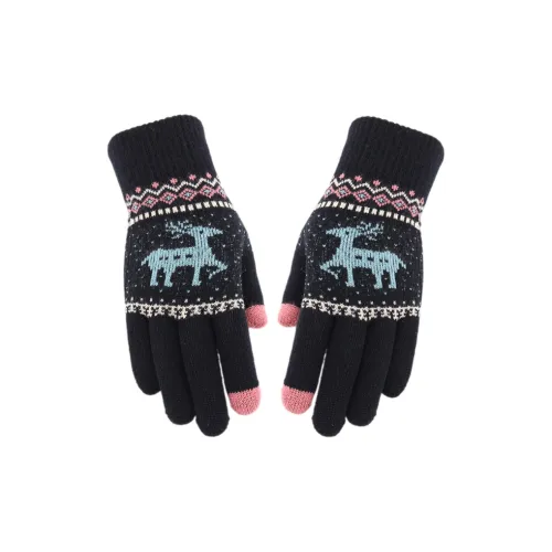 JKEM Акриловые вязаные перчатки унисекс