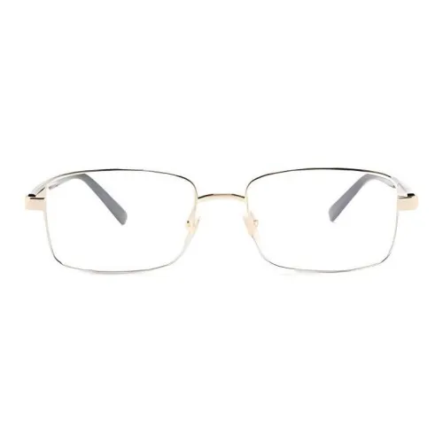 GUCCI Металл Прямоугольные Оправы для очков Мужские Золотые