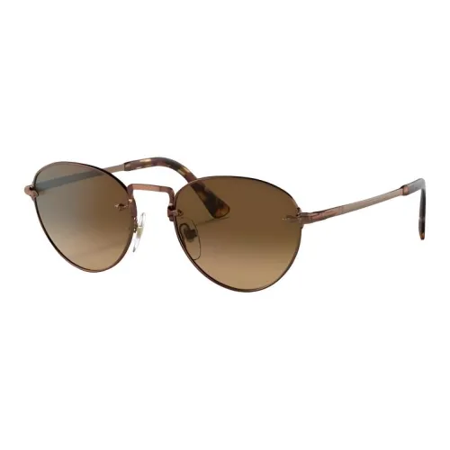 PERSOL Металл OVAL SUNGLASSES Женские Коричневый