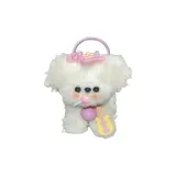 Твист Stick Щенок Подвеска - Молочно-желтый Маленький Тедди