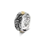 Благоприятные облака, китайское благоприятное животное, кольцо