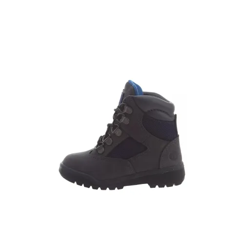 Timberland Field Boots противоскользящие устойчивые к истиранию высокие топы обувь для малышей оттенок "серый малыш" и для малышей