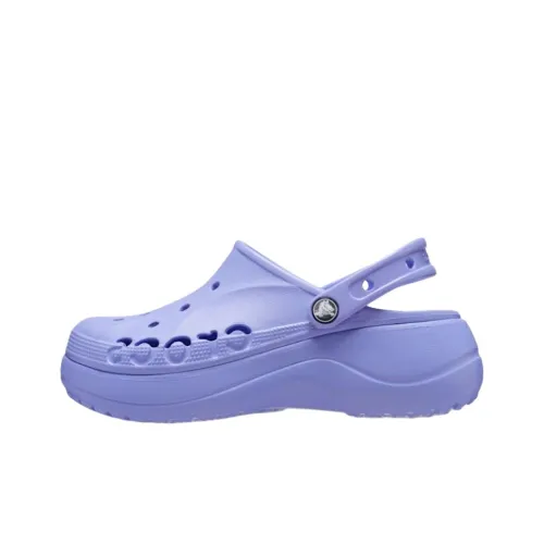 Crocs Baya Platform Clog Сабо Женские Фиолетовый