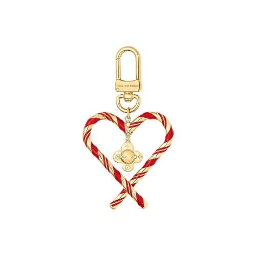 LOUIS VUITTON Металл Подвески Женские Красный Золотой