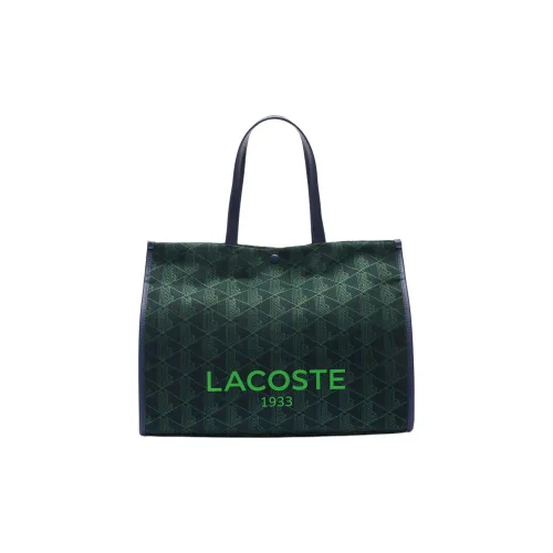 LACOSTE Полиэстер Тоут Сумка Сумка для покупок Сумка на плечо Сумка Большая Женская Зеленая