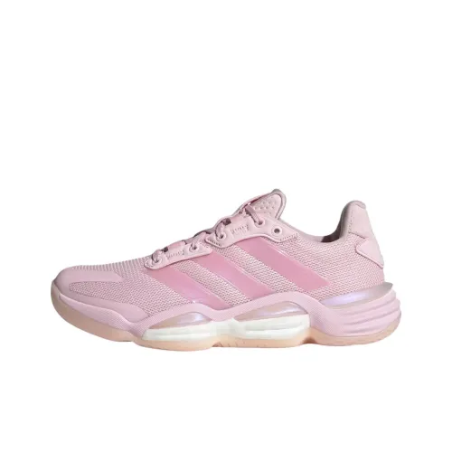 Adidas STABIL 16 Slip Устойчивый к истиранию Низкий Топ Кроссовки для тренировок Женские Розовые