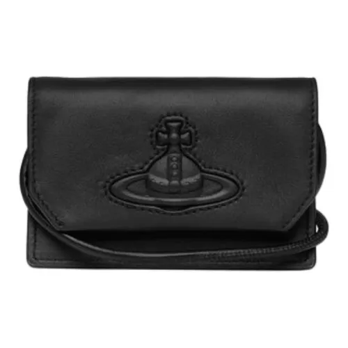 Vivienne Westwood Кожа Одно плечо Через плечо Держатель для карт Стандартный Мужской Черный