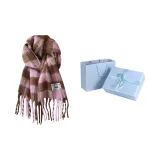 Розово-коричневый, синяя коробка, набор