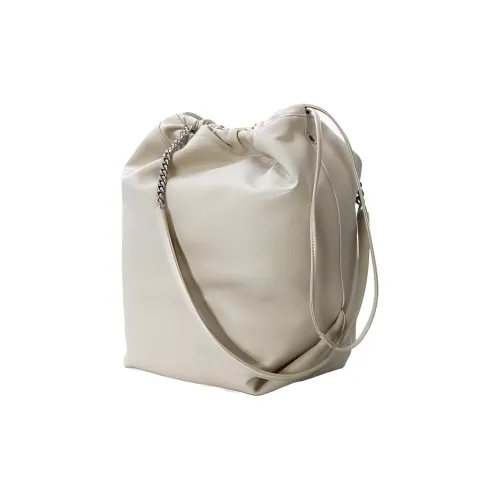 SAINT LAURENT Овечья кожа Сумка через плечо Сумка на плечо Женская Белая