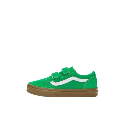 Vans Low Топ Kids Lifestyle Shoes Зеленый Детский