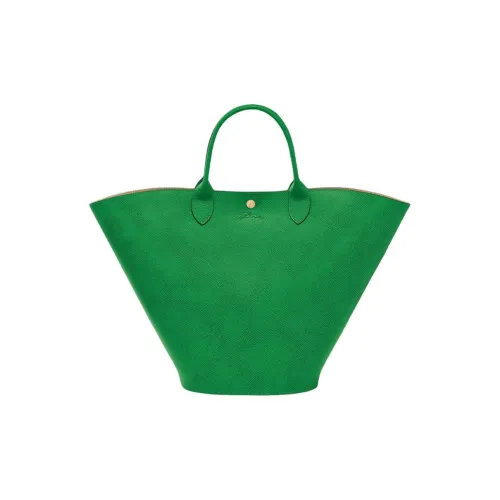 LONGCHAMP Épure Коровья кожа Тоут Сумка Сумка для покупок Сумка Экстра-большая Женская Зеленая