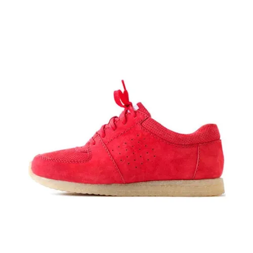 Ronnie Fieg x Clarks Kildare Low Топ Повседневная обувь Унисекс Красный