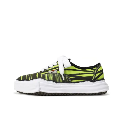 MIHARA YASUHIRO Baker OG Low Топ Стильные Скейтбординги Унисекс Зеленый