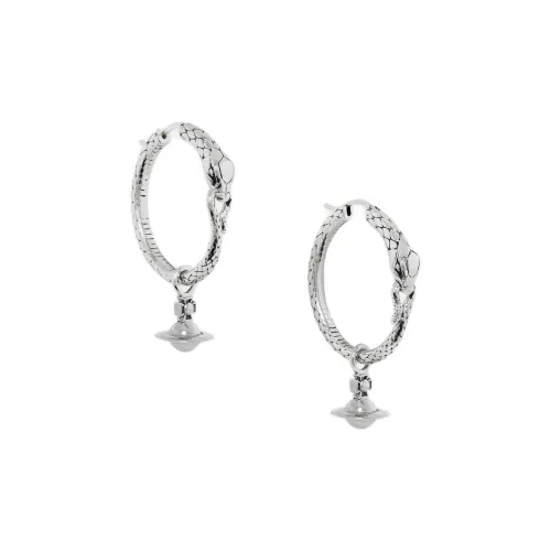 Vivienne Westwood Brass Earrings Женские Винтажные Серебристые
