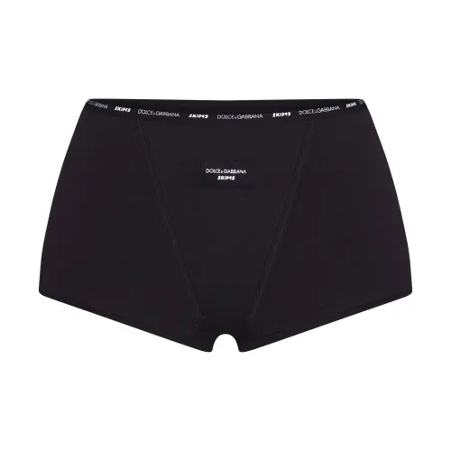 SKIMS DOLCE&GABBANA Collaboration Коллаборация Onyx/Оникс Женские Трусики-бикини