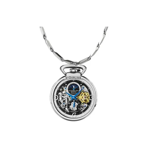 STUHRLING Механические Автоматические Механические Часы Унисекс Карманные Часы