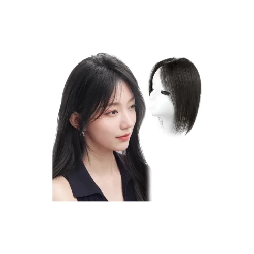 TIANKONGSHU Черный лебедь Ручная кропчатая вязка Расширение для волос Ленты