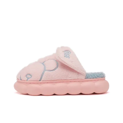 TONYBEAR Противоскользящие термические детские домашние тапочки для подростков