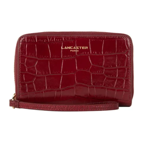 Lancaster Зернистая кожа коровы Кошелек Женские Красный