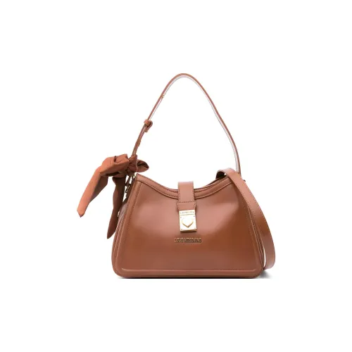 LOVE MOSCHINO ПУ (полиуретан) Сумка с одним плечевым ремнем Женская Верблюжий Коричневый