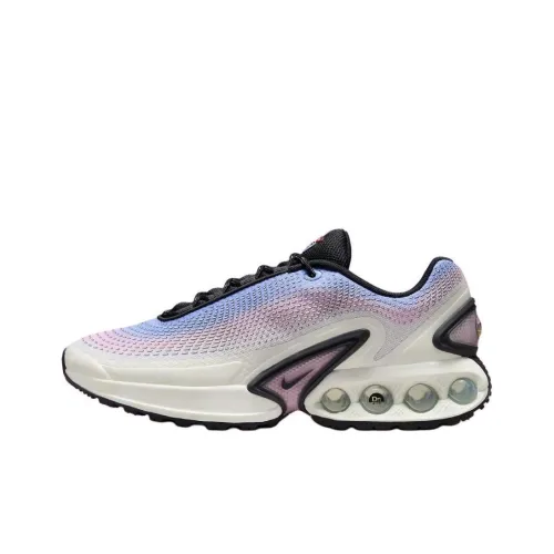 Nike Air Max Dn Устойчивые к истиранию Низкие Беговые кроссовки Женские Белые Розовые Фиолетовые