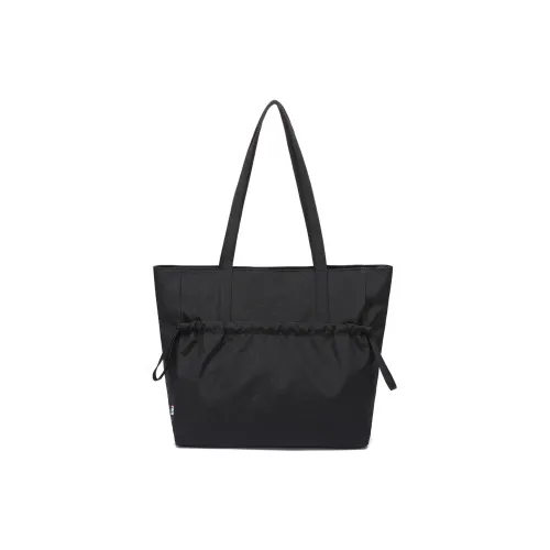 SEPTWOLVES Ткань Сумка через плечо Сумка среднего размера Женская Черная