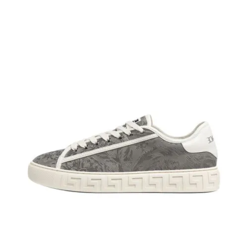 VERSACE Barocco Greca Низкие Кроссовки для скейтбординга Мужские Тауповые