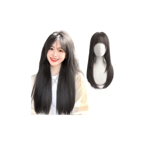 TIANKONGSHU Атмосфера Слои Прямые волосы Перука Без сетки для волос