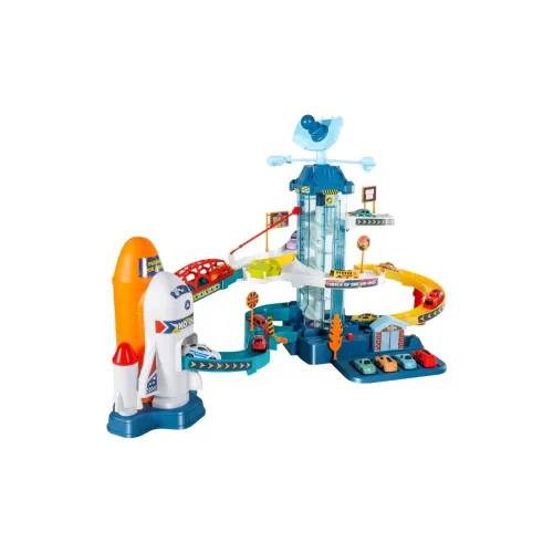 YISBRO Космос Дорожка Car CHALLENGE Приключение Car Здание Парковка Игрушки