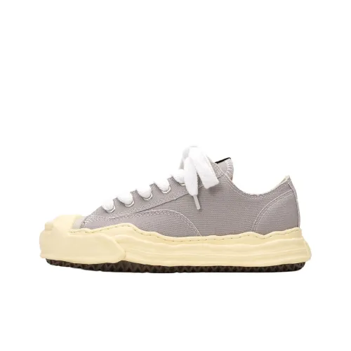 MIHARA YASUHIRO Hank Low Топ Скейтборд Кроссовки Унисекс Серый