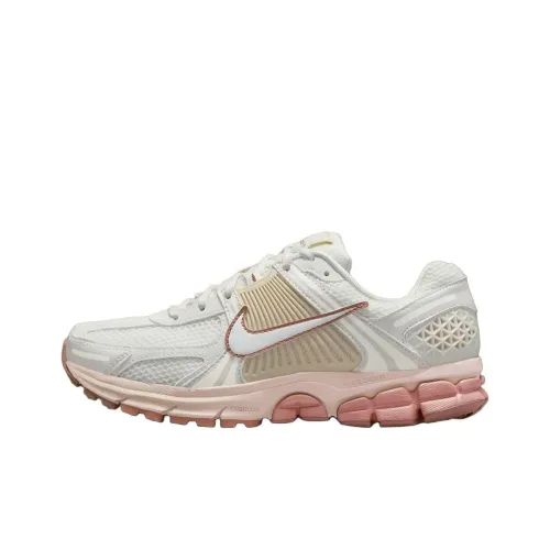 Nike Air Zoom Vomero 5 Slip-resistant Abrasion-resistant Низкий топ Беговые кроссовки Женские Белые