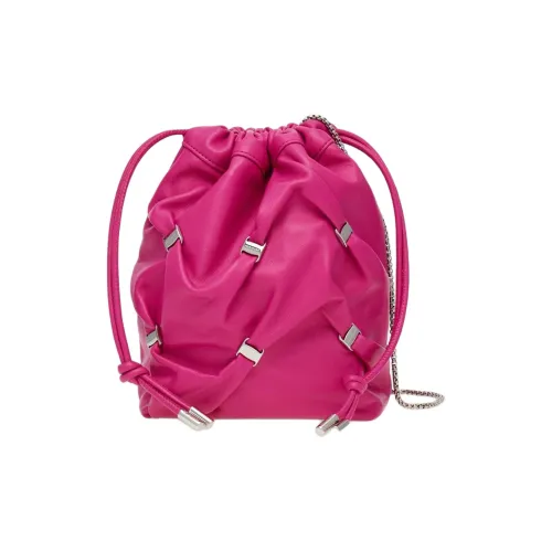 FERRAGAMO Lambskin Crossbody Bag Shoulder Bag Mini Women's Cherry Pink