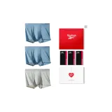 Коробка 3 пачки (синий + синий + светло-зеленый)