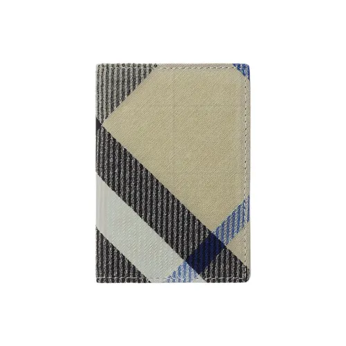 Burberry Полиэстер и Хлопок Держатель для карт Мужской Моховый Зеленый