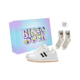 Белый, черный + подарочные носки + эксклюзивная коробка для обуви