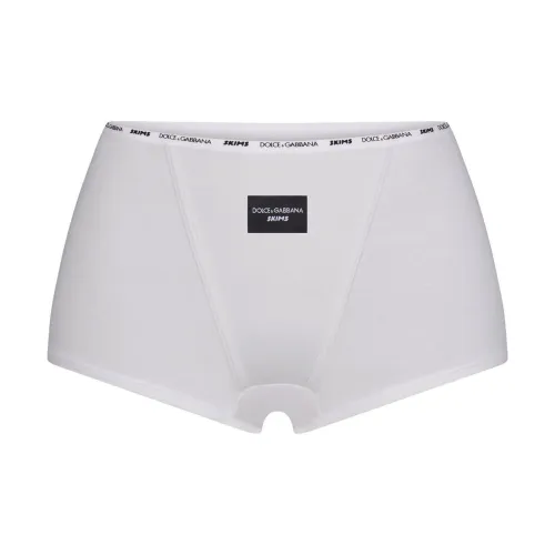 SKIMS DOLCE&GABBANA Collaboration Коллаборация SNOW/SNOW Женские трусики-бикини