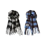 Чёрный Белый + Синий Кофейный