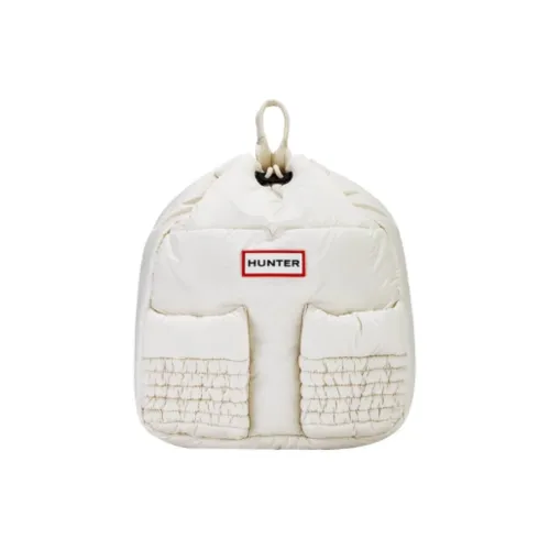 HUNTER Полиэстер Рюкзак Стандартный Женский Молочный Белый