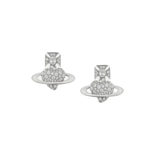 Vivienne Westwood Brass Earrings Унисекс Silver