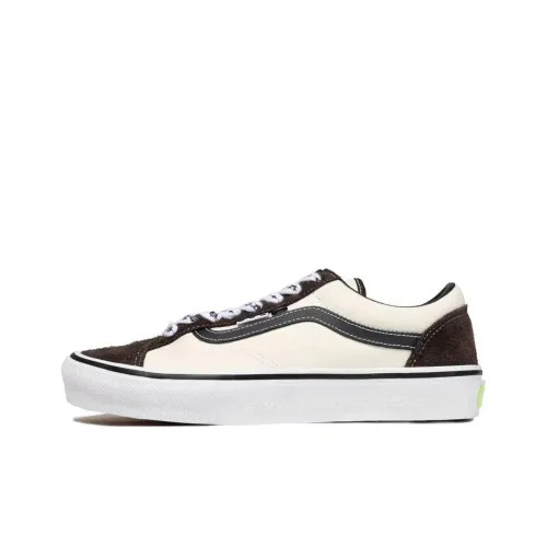 Vans Style 36 Скейтборд Кроссовки Низкие Белый Коричневый Унисекс