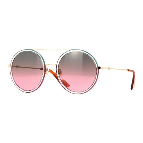 GUCCI Солнцезащитные очки Градиентный серый Розовый Унисекс