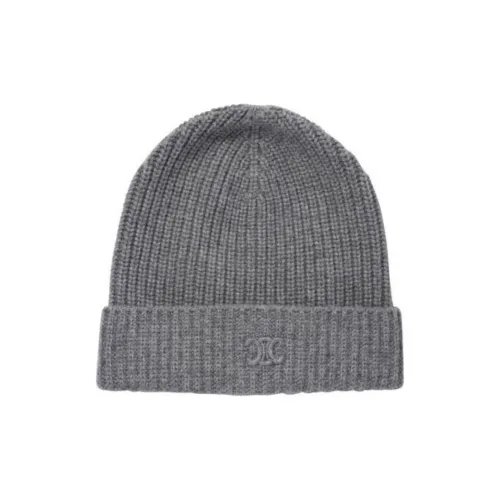 CELINE Кашемир Шапки-бини Унисекс Серый