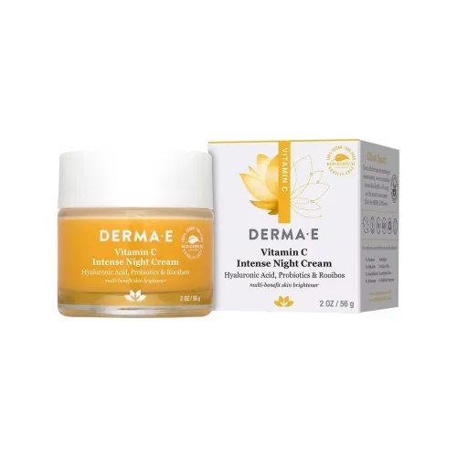 DERMA E Vitamin C Интенсивный Ночной Крем Укрепляющий Вечерний Тон Кожи Увлажняющий 56г