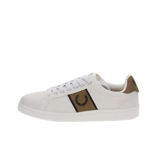 FRED PERRY Низкие кроссовки для скейтбординга Мужские Бежевые