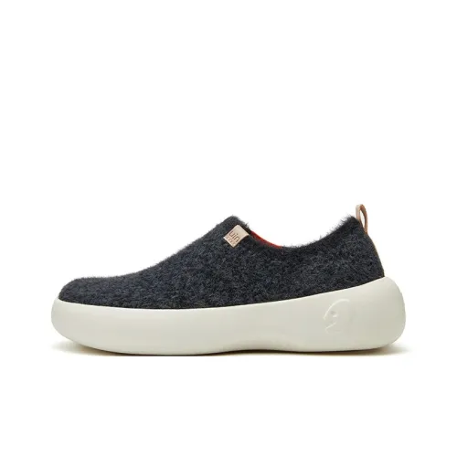 U.IN Toledo Family Black Gray Series Кэжуал Низкий Топ Toledo 7 Черный Серый Унисекс