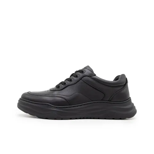 Satchi Мужские повседневные туфли Low Top Черные Мужские